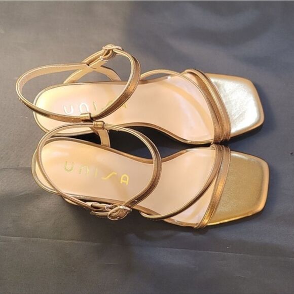 BRAND NEW UNISA BLOCK HEEL SQUARE OPEN TOE SANDAL G1 - Picture 5 of 15